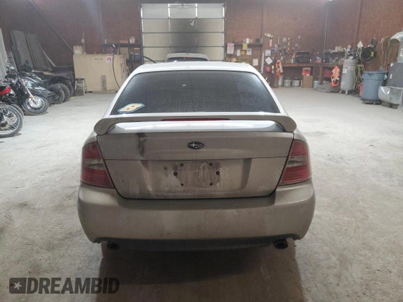 2007 Subaru Legacy Special with VIN 4S3BL616076201412, listed as a Copart auction lot 60261525 with 169,601 mi miles and Salvage title. Bid and sale history available at DreamBid. Image 6.