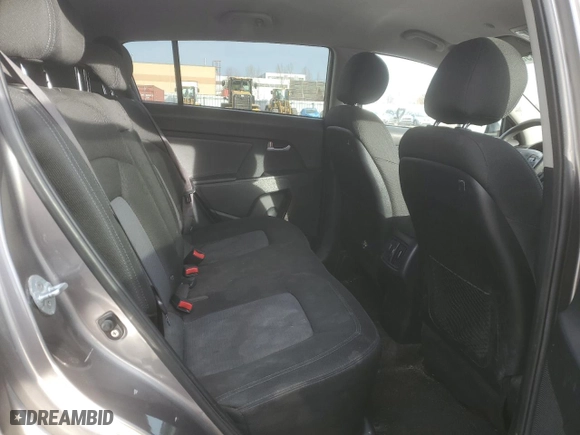 2014 Kia Sportage LX with VIN KNDPB3AC6E7641168, listed as a Copart auction lot 80493234 with 201,508 mi miles and Salvage Title. Bid and sale history available at carsss.com. Image 11.