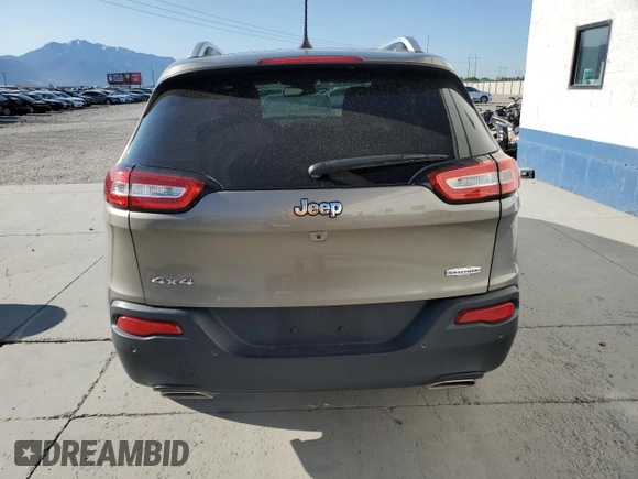 2017 Jeep Cherokee Latitude with VIN 1C4PJMCS7HW615637, listed as a Copart auction lot 59110765 with 179,248 mi miles and Salvage title. Bid and sale history available at DreamBid. Image 6.
