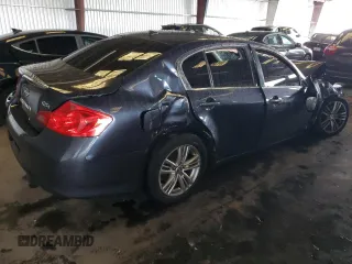 2011 Infiniti G25 x with VIN JN1DV6AR3BM451053, listed as a Copart auction lot 80879364 with Not Provided miles and Salvage Title. Bid and sale history available at DreamBid. Image 3.