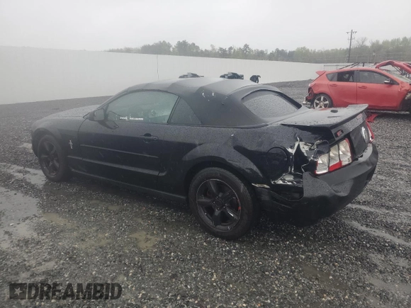 2008 Ford Mustang Deluxe with VIN 1ZVHT84N185109996, listed as a Copart auction lot 52171085 with 141,092 mi miles and Salvage Title. Bid and sale history available at carsss.com. Image 2.