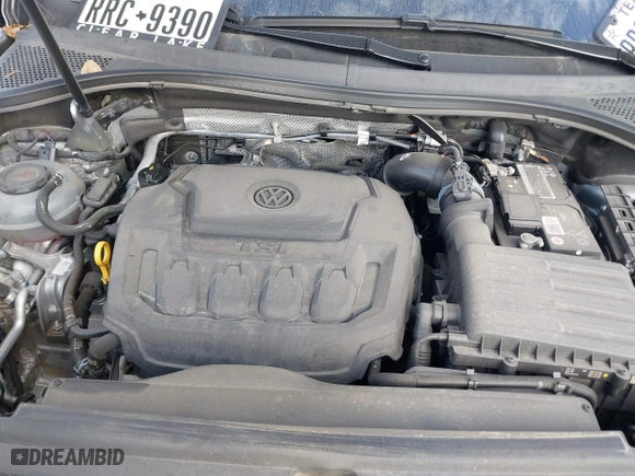 2022 Volkswagen Tiguan S with VIN 3VV1B7AX0NM085379, listed as a IAAI auction lot 41145453 with 35,513 mi miles. Bid and sale history available at carsss.com. Image 10.