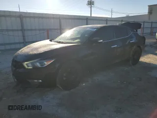 2018 Nissan Maxima Platinum with VIN 1N4AA6AP1JC365650, listed as a Copart auction lot 45531535 with 159,536 mi miles and Salvage Title. Bid and sale history available at DreamBid. Image 1.