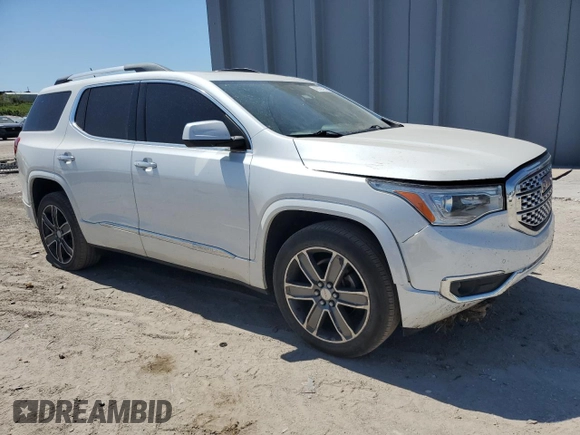 2017 GMC Acadia Denali with VIN 1GKKNPLS5HZ138984, listed as a Copart auction lot 48759195 with 114,946 mi miles and Salvage Title. Bid and sale history available at carsss.com. Image 4.