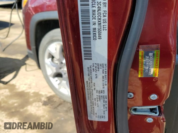 2021 Jeep Compass Limited with VIN 3C4NJDCBXMT550449, listed as a Copart auction lot 53431785 with 43,151 mi miles and Clean title. Bid and sale history available at DreamBid. Image 12.
