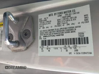 2020 Ford Transit Connect XLT с VIN NM0LS7F24L1448780, выставлен на аукционе IAAI как лот 42581664 с пробегом 68 964 миль миль и . История ставок и продаж доступна на DreamBid. Изображение 9.