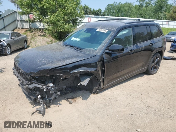 2024 Jeep Grand Cherokee Altitude X with VIN 1C4RJHAG6RC148468, listed as a Copart auction lot 60158895 with 16,210 mi miles and Salvage title. Bid and sale history available at DreamBid. Image 1.