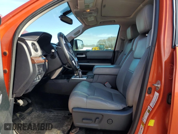 2017 Toyota Tundra Limited with VIN 5TFHW5F12HX611178, listed as a Copart auction lot 48778095 with 106,704 mi miles and Salvage title. Bid and sale history available at DreamBid. Image 7.