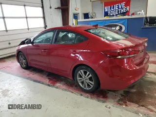 2017 Hyundai Elantra Value Edition z VIN KMHD84LF5HU242462, wystawiony jako Copart lot #55328265 z przebiegiem 83 224 mil mil oraz Szkody całkowita. Historia ofert i sprzedaży dostępna na DreamBid. Obrazek 2.