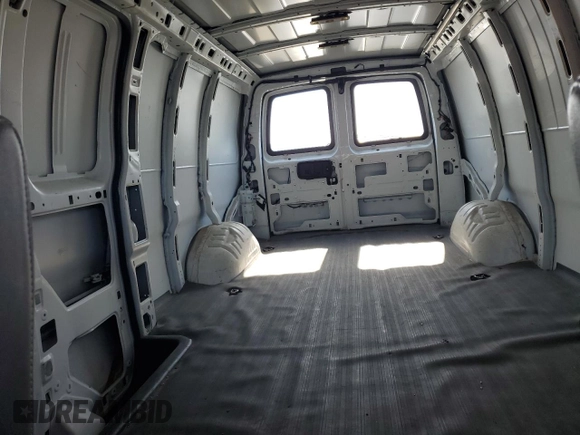 2019 Chevrolet Express Cargo Van with VIN 1GCWGBFP1K1191639, listed as a Copart auction lot 46306804 with 88,947 mi miles and Salvage Title. Bid and sale history available at carsss.com. Image 10.