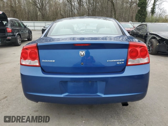 2010 Dodge Charger SXT with VIN 2B3CA3CV1AH128202, listed as a Copart auction lot 52318325 with 119,359 mi miles and Salvage Title. Bid and sale history available at carsss.com. Image 6.