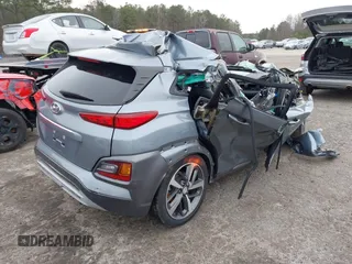 2019 Hyundai Kona Limited with VIN KM8K33A53KU246138, listed as a IAAI auction lot 41752674 with 154,670 mi miles. Bid and sale history available at carsss.com. Image 4.
