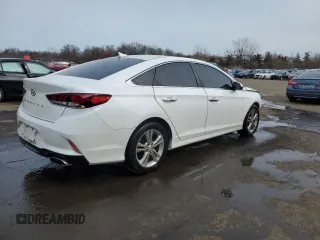 2018 Hyundai Sonata SEL with VIN 5NPE34AF9JH712292, listed as a Copart auction lot 51459515 with 95,543 mi miles and Salvage Title. Bid and sale history available at DreamBid. Image 3.