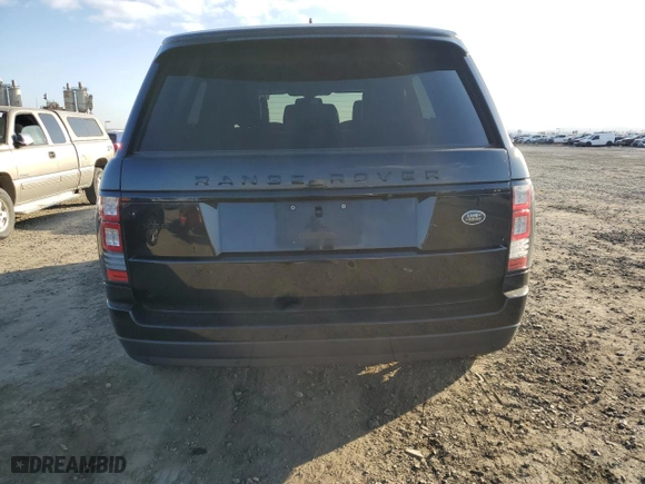 2015 Land Rover Range Rover HSE with VIN SALGS2VF3FA214459, listed as a Copart auction lot 42162705 with NaN miles and Salvage Title. Bid and sale history available at carsss.com. Image 6.