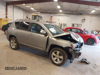 2016 Jeep Compass High Altitude Edition with VIN 1C4NJDEBXGD637792, listed as a IAAI auction lot 41850353 with 151,810 mi miles. Bid and sale history available at carsss.com. Image 1.