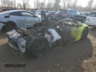 2018 Lamborghini Huracan z VIN ZHWUC2ZF7JLA09025, wystawiony jako Copart lot #78447724 z przebiegiem Nie podano mil oraz Szkody całkowita. Historia ofert i sprzedaży dostępna na DreamBid. Obrazek 3.