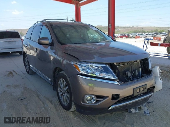 2013 Nissan Pathfinder SL with VIN 5N1AR2MM8DC632098, listed as a IAAI auction lot 41974948 with 145,741 mi miles and . Bid and sale history available at DreamBid. Image 1.