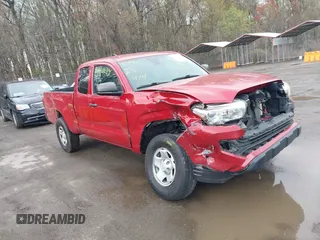 2019 Toyota Tacoma SR with VIN 5TFSX5EN2KX068428, listed as a IAAI auction lot 41940689 with 73,234 mi miles and . Bid and sale history available at DreamBid. Image 1.
