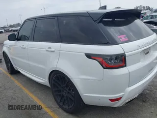 2018 Land Rover Range Rover Sport HSE with VIN SALWR2RV0JA400235, listed as a IAAI auction lot 41894717 with 67,332 mi miles. Bid and sale history available at carsss.com. Image 3.