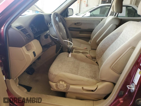 2005 Honda CR-V LX with VIN JHLRD68535C018841, listed as a Copart auction lot 51224075 with 225,761 mi miles and Salvage Title. Bid and sale history available at DreamBid. Image 7.