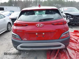 2022 Hyundai Kona Preferred with VIN KM8K22AB9NU856973, listed as a IAAI auction lot 41621249 with 65,291 mi miles. Bid and sale history available at carsss.com. Image 16.