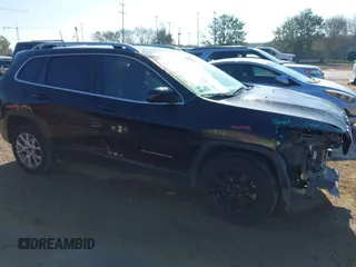 2018 Jeep Cherokee Latitude Plus with VIN 1C4PJLLB1JD513441, listed as a IAAI auction lot 41645225 with 123,986 mi miles and . Bid and sale history available at DreamBid. Image 1.