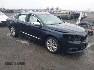 2016 Chevrolet Impala LTZ with VIN 2G1145S38G9203336, listed as a IAAI auction lot 41542998 with 112,557 mi miles. Bid and sale history available at carsss.com. Image 1.