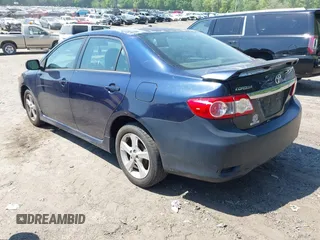 2012 Toyota Corolla L with VIN 2T1BU4EE7CC904009, listed as a IAAI auction lot 42084020 with 155,925 mi miles. Bid and sale history available at carsss.com. Image 3.