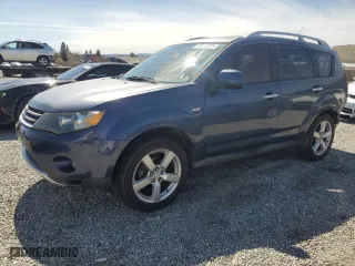 2007 Mitsubishi Outlander XLS with VIN JA4MS41X77U004980, listed as a Copart auction lot 48510375 with 143,604 mi miles and Salvage Title. Bid and sale history available at carsss.com. Image 1.