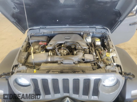 2021 Jeep Wrangler Sport S with VIN 1C4HJXAG7MW649964, listed as a Copart auction lot 59002685 with 106,065 mi miles and Salvage title. Bid and sale history available at DreamBid. Image 11.
