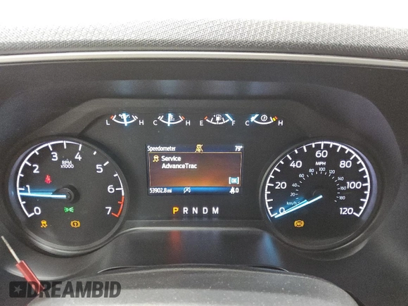 2023 Ford F-150 XL with VIN 1FTEW1C89PKE14033, listed as a Copart auction lot 58328605 with 53,902 mi miles and Clean title. Bid and sale history available at DreamBid. Image 9.