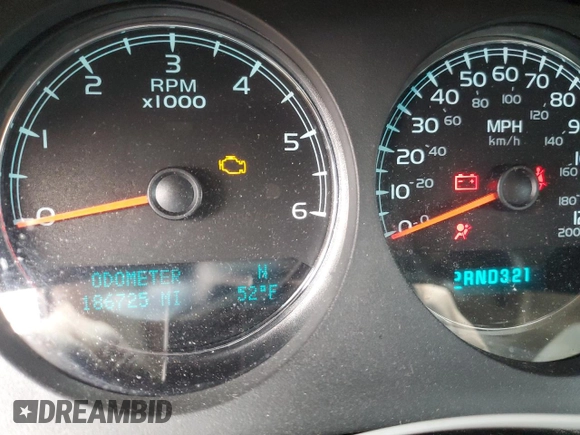 2009 GMC Yukon SLE w/3SA with VIN 1GKFC23C39R127163, listed as a Copart auction lot 85789904 with 186,725 mi miles and Salvage Title. Bid and sale history available at carsss.com. Image 9.