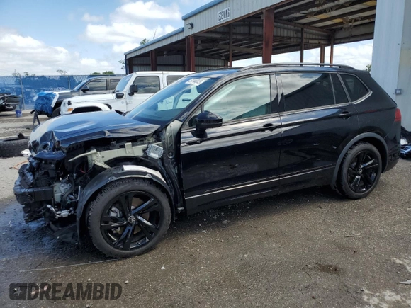 2024 Volkswagen Tiguan SE R-Line Black with VIN 3VVCB7AX3RM070602, listed as a Copart auction lot 51144845 with 10,008 mi miles and Non repairable. Bid and sale history available at DreamBid. Image 1.