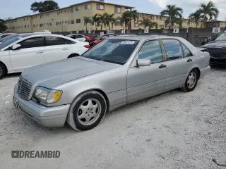 1999 Mercedes-Benz S with VIN WDBGA57G4XA413618, listed as a Copart auction lot 50457675 with 125,503 mi miles and Clean Title. Bid and sale history available at DreamBid. Image 1.