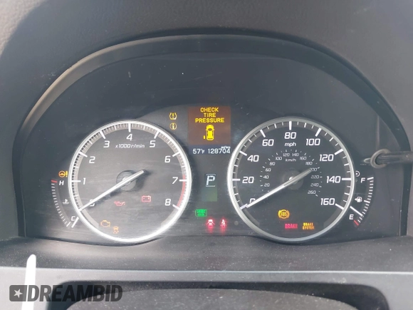 2017 Acura RDX with VIN 5J8TB3H32HL019765, listed as a IAAI auction lot 41935355 with 128,704 mi miles. Bid and sale history available at carsss.com. Image 7.
