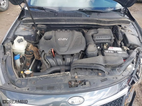 2011 Kia Optima EX with VIN KNAGN4A75B5156895, listed as a IAAI auction lot 41729991 with 151,348 mi miles. Bid and sale history available at carsss.com. Image 10.