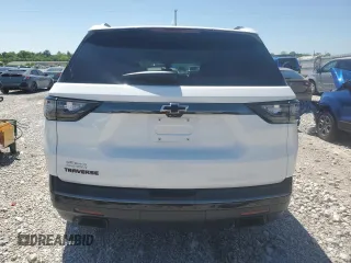 2020 Chevrolet Traverse Premier with VIN 1GNERKKW9LJ115307, listed as a Copart auction lot 55606225 with 70,847 mi miles and Salvage title. Bid and sale history available at DreamBid. Image 6.