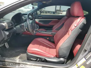 2015 Lexus RC 350 with VIN JTHHE5BC4F5002532, listed as a Copart auction lot 61462854 with 76,565 mi miles and Salvage Title. Bid and sale history available at carsss.com. Image 7.