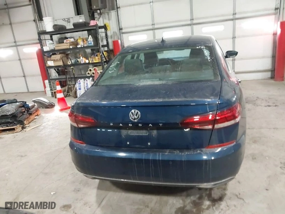 2020 Volkswagen Passat 2.0T SEL with VIN 1VWCA7A34LC025625, listed as a IAAI auction lot 41530621 with 52,219 mi miles. Bid and sale history available at carsss.com. Image 16.