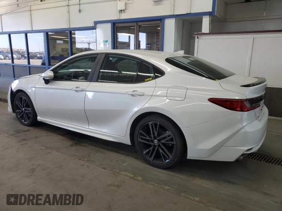 2025 Toyota Camry LE with VIN 4T1DAACK1SU508776, listed as a Copart auction lot 53907435 with 15,472 mi miles and Salvage Title. Bid and sale history available at carsss.com. Image 2.