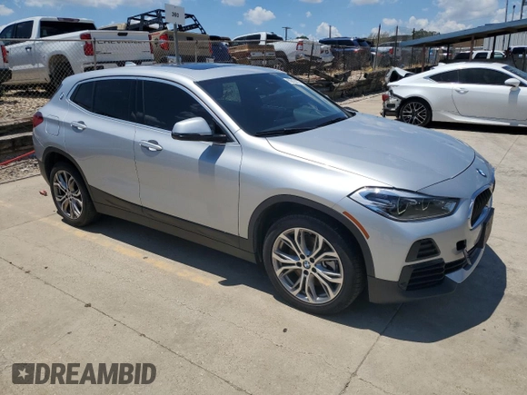 2022 BMW X2 sDrive28i with VIN WBXYH9C08N5U12160, listed as a Copart auction lot 62420674 with 59,362 mi miles and Clean Title. Bid and sale history available at carsss.com. Image 4.