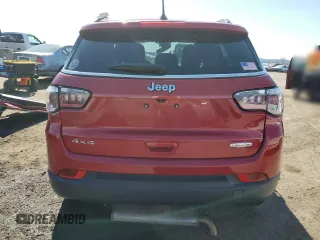 2018 Jeep Compass Latitude with VIN 3C4NJDBB3JT256453, listed as a Copart auction lot 49416085 with Not Provided miles and Salvage Title. Bid and sale history available at carsss.com. Image 6.