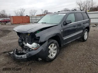 2009 Jeep Grand Cherokee Limited with VIN 1J8HR58P59C520769, listed as a Copart auction lot 47839025 with 137,190 mi miles and Salvage Title. Bid and sale history available at carsss.com. Image 1.