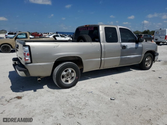 2003 Chevrolet Silverado 1500 Work Truck with VIN 1GCEC19X53Z283529, listed as a Copart auction lot 47319605 with 145,212 mi miles and Clean Title. Bid and sale history available at carsss.com. Image 3.