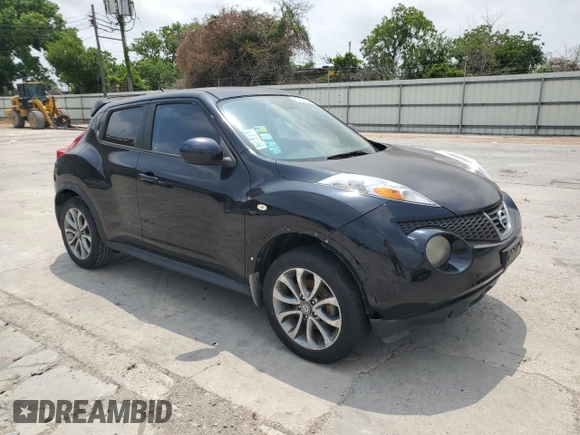 2011 Nissan Juke SV with VIN JN8AF5MR2BT015713, listed as a Copart auction lot 56148295 with 110,843 mi miles and Clean Title. Bid and sale history available at carsss.com. Image 4.