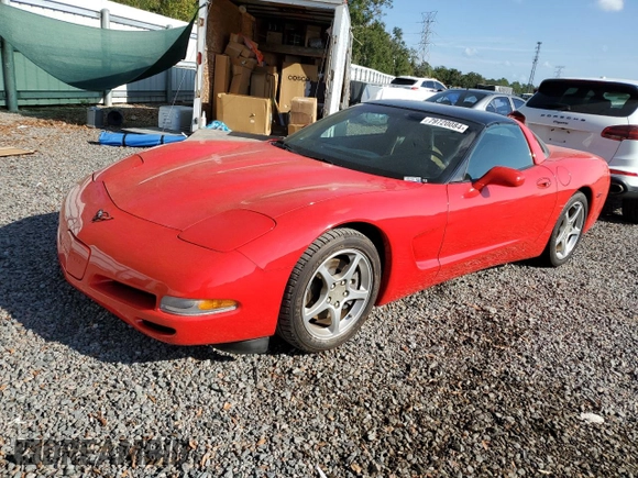 2000 Chevrolet Corvette with VIN 1G1YY22G8Y5131833, listed as a Copart auction lot 79720084 with 32,294 mi miles and Salvage Title. Bid and sale history available at carsss.com. Image 1.