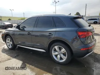 2018 Audi Q5 Premium with VIN WA1ANAFY8J2020313, listed as a Copart auction lot 54078575 with 76,133 mi miles and Salvage Title. Bid and sale history available at DreamBid. Image 2.