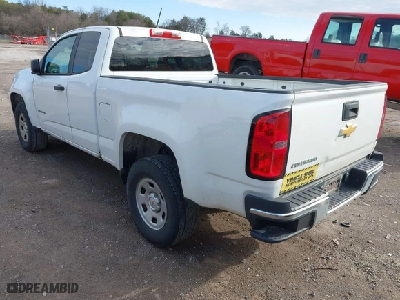 2020 Chevrolet Colorado 2WD Work Truck with VIN 1GCHSBEA3L1185802, listed as a IAAI auction lot 41519129 with 130,335 mi miles. Bid and sale history available at carsss.com. Image 3.