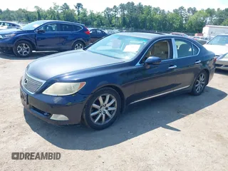 2008 Lexus LS 460 with VIN JTHBL46F385055817, listed as a IAAI auction lot 42668757 with 220,389 mi miles and . Bid and sale history available at DreamBid. Image 17.