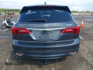 2016 Acura MDX with VIN 5FRYD3H21GB010674, listed as a IAAI auction lot 41916426 with 121,278 mi miles. Bid and sale history available at carsss.com. Image 16.